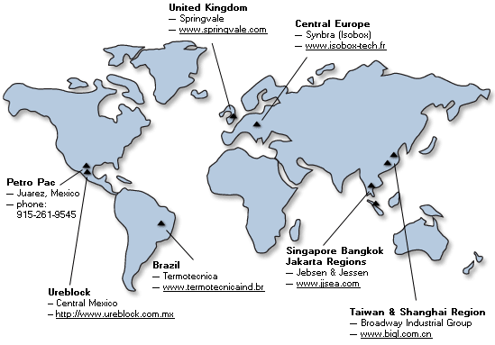 Strategic Locations Map